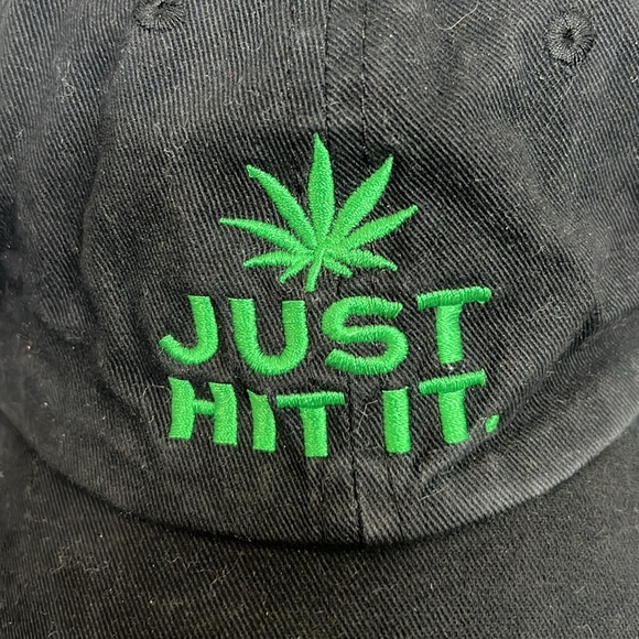 JUST HIT IT Ball Cap Adjustable Baseball Cap Hat - Picture 2 of 7
